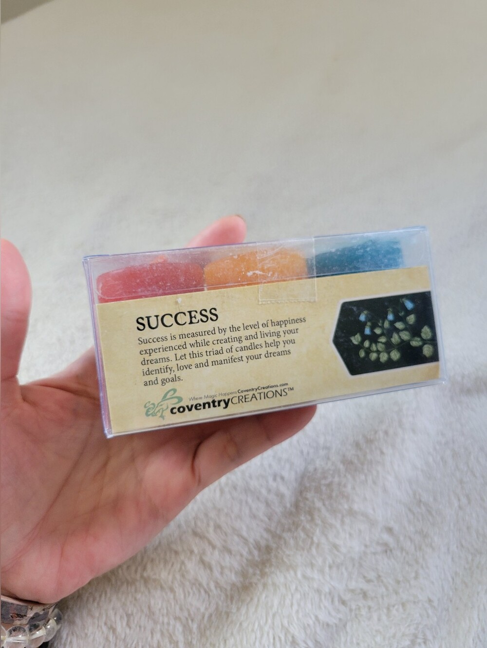 Conventry Creations | NWT Blessings Kit "Success" Herbal Trio Candles Set - Picture 6 of 6